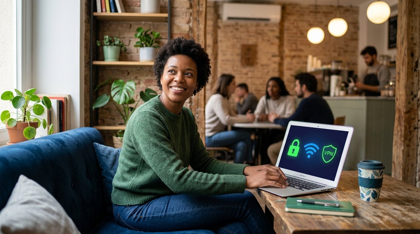 Teletrabajo seguro en redes públicas